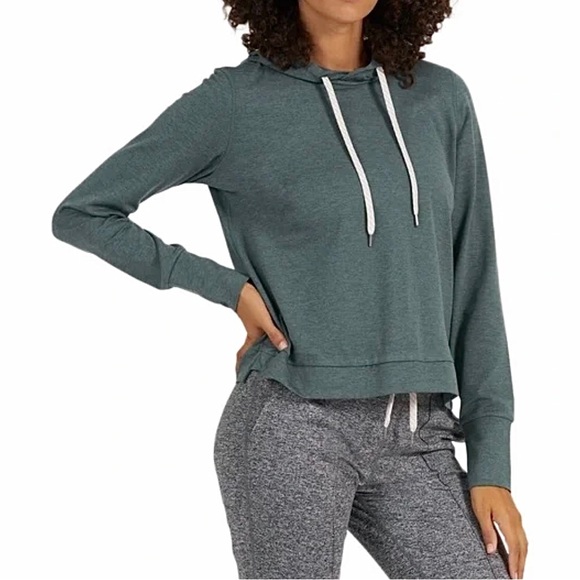 VUORI Halo Essential Hoodie Green - Picture 1 of 12